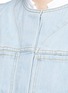 Detail View - Click To Enlarge - ACNE STUDIOS - 'Gelder' cutout side denim vest