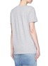 Back View - Click To Enlarge - MARKUS LUPFER - Lace Cut Out Lip' Dani T-shirt