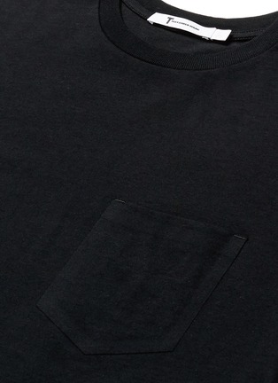 Detail View - Click To Enlarge - T BY ALEXANDER WANG - Side split hem T-shirt