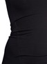 Detail View - Click To Enlarge - T BY ALEXANDER WANG - Twist drape front jersey T-shirt dress