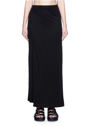 Main View - Click To Enlarge - T BY ALEXANDER WANG - Matte jersey midi skirt