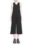 Main View - Click To Enlarge - T BY ALEXANDER WANG - French terry culottes jumpsuit