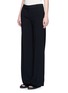 Front View - Click To Enlarge - T BY ALEXANDER WANG - Wide leg stretch crepe pants