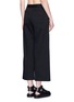 Back View - Click To Enlarge - T BY ALEXANDER WANG - Cropped twill wide leg pants