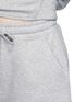 Detail View - Click To Enlarge - T BY ALEXANDER WANG - Tie back French terry rompers