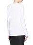 Back View - Click To Enlarge - T BY ALEXANDER WANG - Long sleeve superfine cotton jersey T-shirt