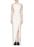 Main View - Click To Enlarge - ELIZABETH AND JAMES - 'Amya' asymmetric lace-up dress