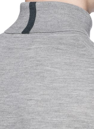 Detail View - Click To Enlarge - PAUL SMITH - Merino wool turtleneck sweater