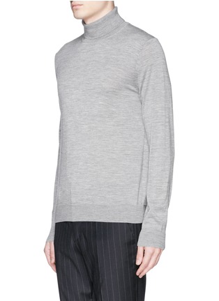 Front View - Click To Enlarge - PAUL SMITH - Merino wool turtleneck sweater