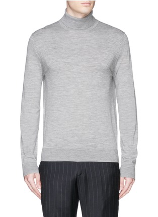 Main View - Click To Enlarge - PAUL SMITH - Merino wool turtleneck sweater