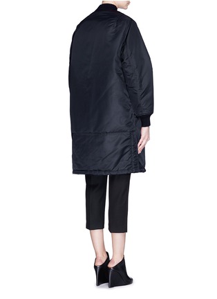 Back View - Click To Enlarge - 3.1 PHILLIP LIM - Chest strap flight parka