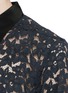 Detail View - Click To Enlarge - 3.1 PHILLIP LIM - Silk trim floral guipure lace shirt