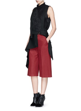 Figure View - Click To Enlarge - 3.1 PHILLIP LIM - Top stitch culottes
