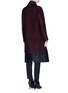 Back View - Click To Enlarge - 3.1 PHILLIP LIM - Notched lapel wool-alpaca oversize coat