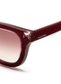 Detail View - Click To Enlarge - VALENTINO GARAVANI - Inlaid Rockstud acetate sunglasses