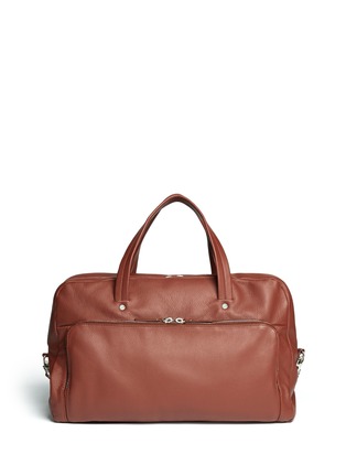 Main View - Click To Enlarge - MAISON MARGIELA - Classic leather bowling bag