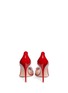 Back View - Click To Enlarge - GIANVITO ROSSI - Clear PVC patent leather pumps