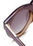 Detail View - Click To Enlarge - 3.1 PHILLIP LIM - Chunky round keyhole acetate sunglasses