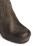 Detail View - Click To Enlarge - RICK OWENS  - Spike heel wedge boots