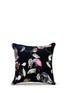 Main View - Click To Enlarge - HOUSE OF HACKNEY - Midnight Garden Large Cotton Velvet Cushion
