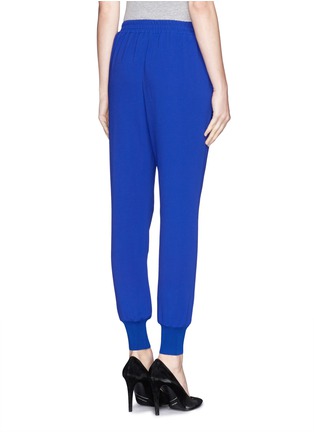 Back View - Click To Enlarge - STELLA MCCARTNEY - Stretch Cady jogging pants
