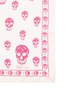 Detail View - Click To Enlarge - ALEXANDER MCQUEEN - Classic skull silk scarf