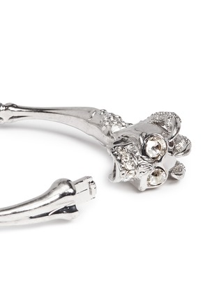 Detail View - Click To Enlarge - ALEXANDER MCQUEEN - Skull claw bracelet