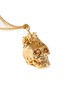 Detail View - Click To Enlarge - ALEXANDER MCQUEEN - Ivy mohawk skull pendant necklace
