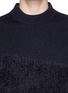 Detail View - Click To Enlarge - 3.1 PHILLIP LIM - Angora blend panel wool sweater
