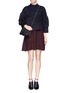 Figure View - Click To Enlarge - 3.1 PHILLIP LIM - Angora blend panel wool sweater