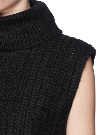 Detail View - Click To Enlarge - 3.1 PHILLIP LIM - Sleeveless turtleneck knit top