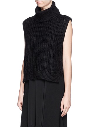 Front View - Click To Enlarge - 3.1 PHILLIP LIM - Sleeveless turtleneck knit top