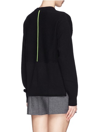 Back View - Click To Enlarge - T BY ALEXANDER WANG - High-low hem sweater 