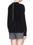 Back View - Click To Enlarge - T BY ALEXANDER WANG - High-low hem sweater 