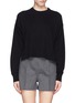 Main View - Click To Enlarge - T BY ALEXANDER WANG - High-low hem sweater 
