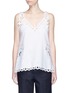 Main View - Click To Enlarge - THEORY - 'Wiola' cutwork embroidery camisole