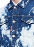 Detail View - Click To Enlarge - 71465 - Bleached denim jacket
