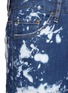 Detail View - Click To Enlarge - 71465 - 'Sexy twist' bleached slim fit jeans