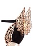 Detail View - Click To Enlarge - SOPHIA WEBSTER - 'Evangeline' 3D angel wing appliqué suede pumps