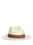Main View - Click To Enlarge - SENSI STUDIO - Paint splatter toquilla straw panama hat