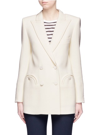 Main View - Click To Enlarge - BLAZÉ MILANO - 'Everyday Resolute' wool crepe blazer