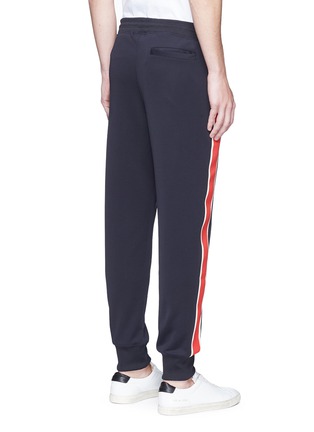 Back View - Click To Enlarge - PS PAUL SMITH - Stripe outseam track pants