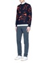 Figure View - Click To Enlarge - PS PAUL SMITH - Cotton twill chinos