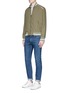 Figure View - Click To Enlarge - PS PAUL SMITH - 'Matchstick' print shirt