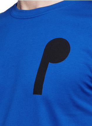 Detail View - Click To Enlarge - PS PAUL SMITH - Alphabet print organic cotton T-shirt