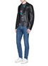Figure View - Click To Enlarge - PS PAUL SMITH - Slim fit dark wash jeans