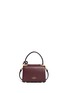 Back View - Click To Enlarge - VALENTINO GARAVANI - 'My Rockstud' mini top handle leather bag