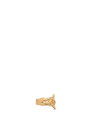 Figure View - Click To Enlarge - PHILIPPE AUDIBERT - 'Ahe' cutout caged loop ring
