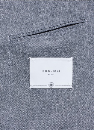  - BOGLIOLI - Notch lapel linen-wool-silk soft blazer