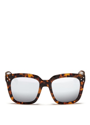 Main View - Click To Enlarge - SPEKTRE - 'Romano' oversize tortoiseshell acetate sunglasses